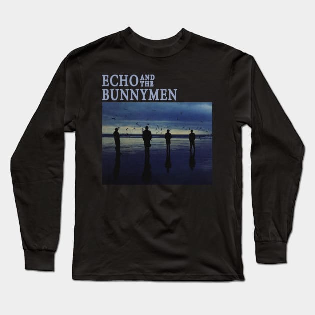 Echo And The Bunnymen Vintage Long Sleeve T-Shirt by Sal.Priadi